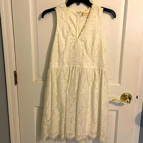 sachin and babi light blue dress Altar'd State | Dresses | Altered State Off White Dress main image 0